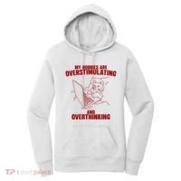 Hobbies Are Overstimulating And Overthinking Women's Hoodie thumb 0
