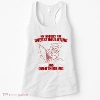 Hobbies Are Overstimulating And Overthinking Women's Tank Top thumb 0