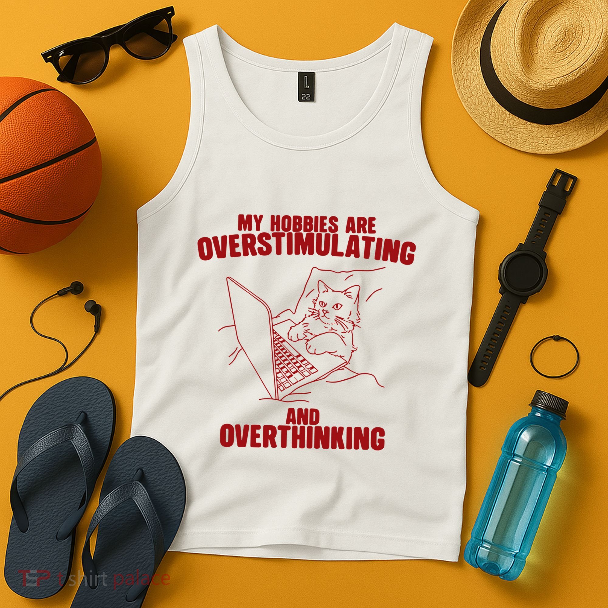 Hobbies Are Overstimulating And Overthinking Tank Top