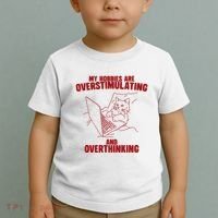 Hobbies Are Overstimulating And Overthinking Toddler T-Shirt thumb 2