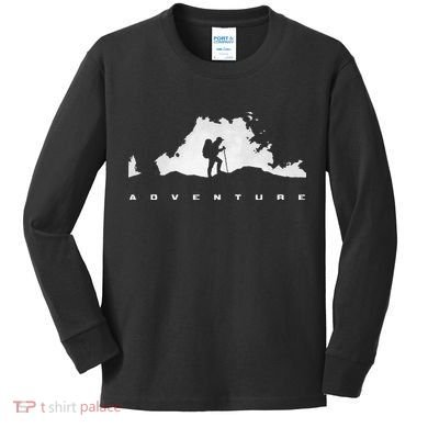 Hiking Apparel Outdoor Camping Backpacking Hiking Kids Long Sleeve Shirt