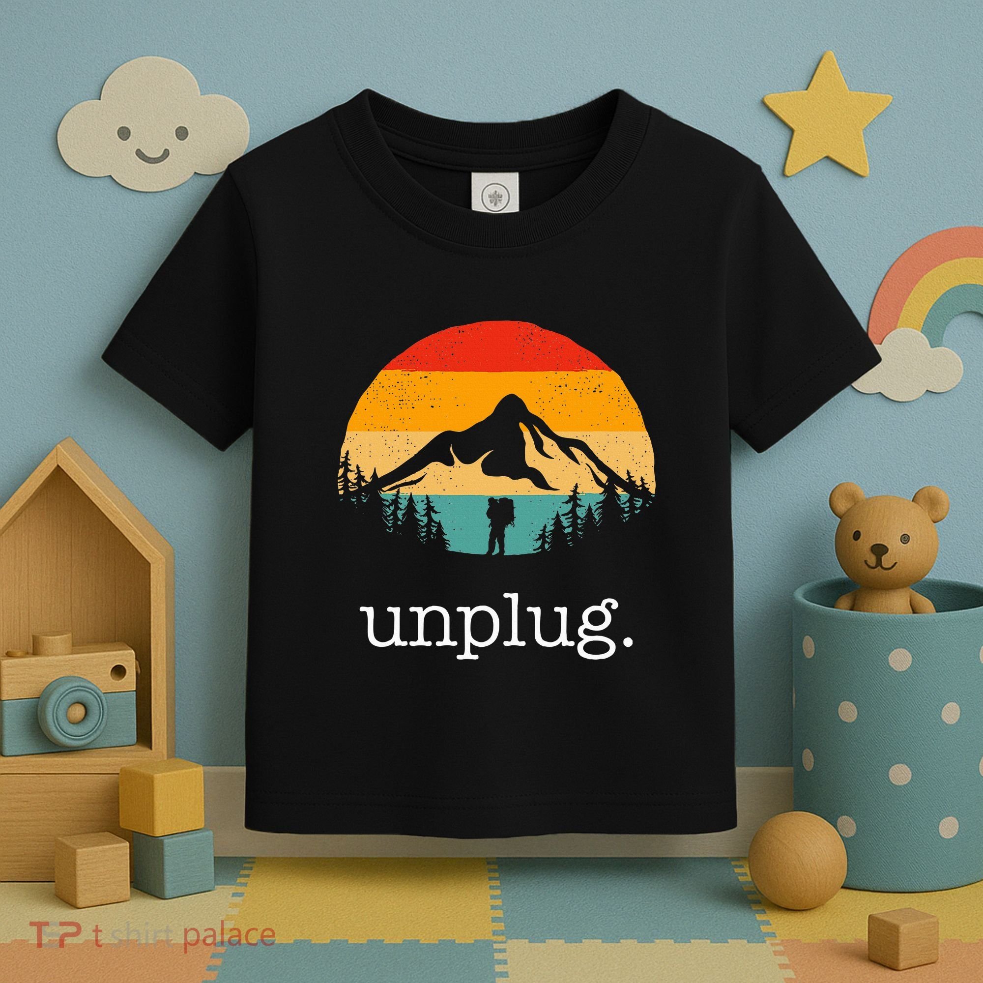 Hiking Apparel Outdoor Camping Backpacking Hiking Toddler T-Shirt