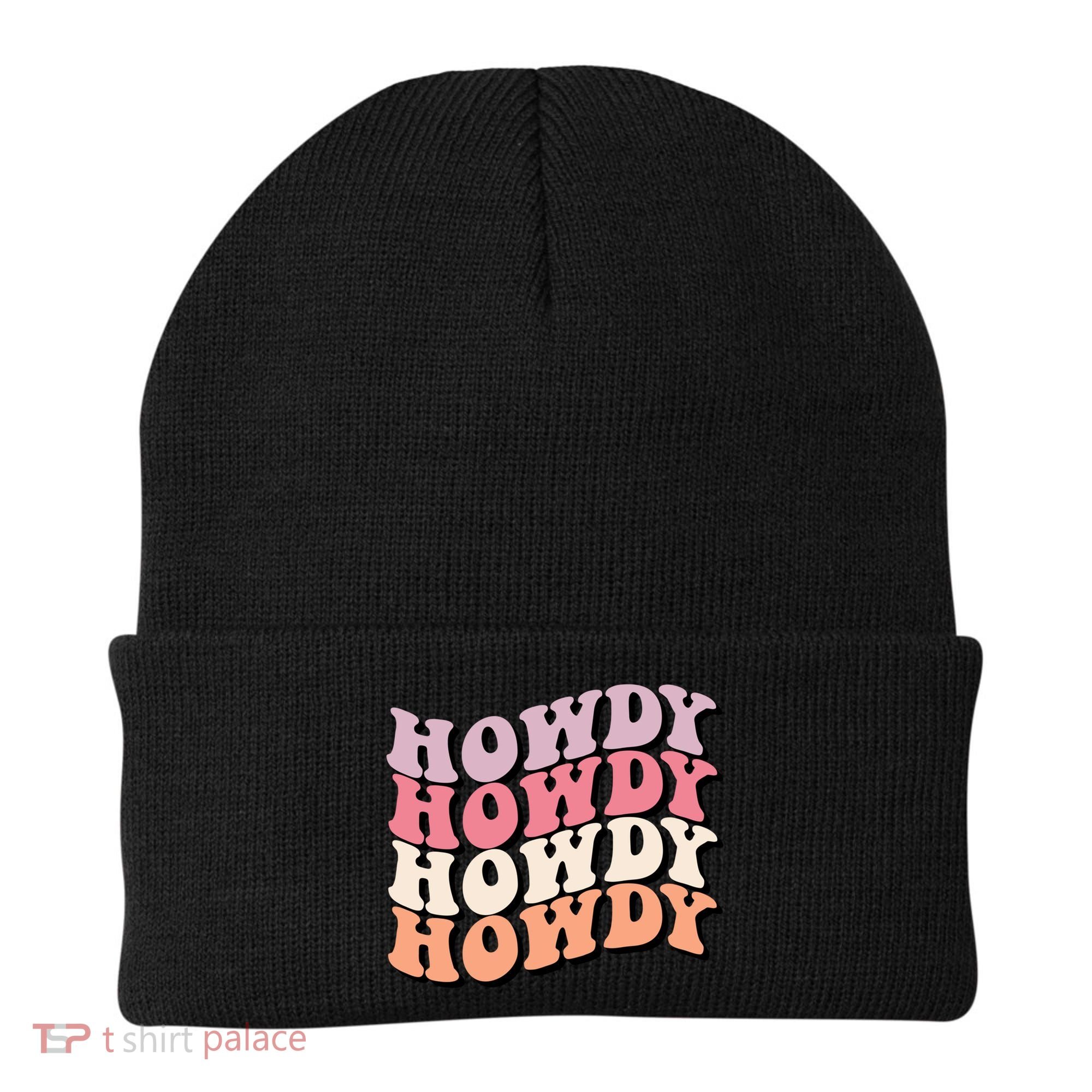 Howdy A Preppy Cowgirl Gift Beanie