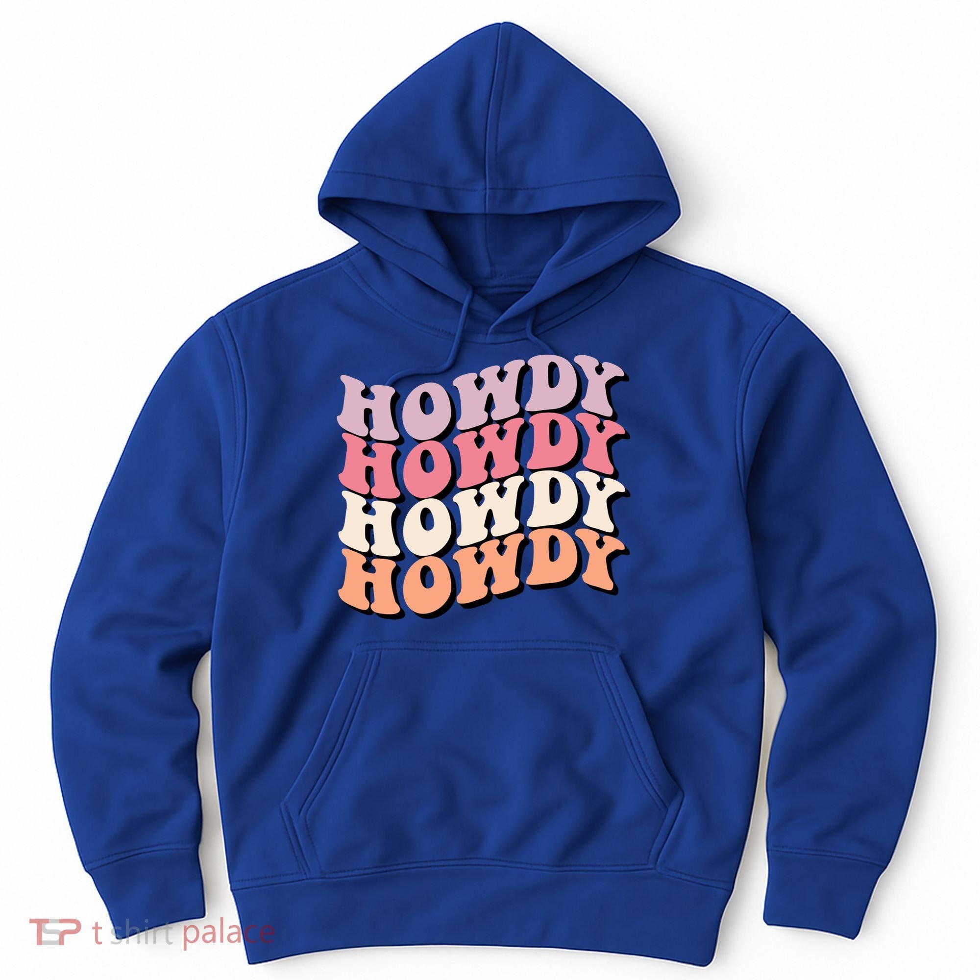 Howdy A Preppy Cowgirl Gift Hoodie
