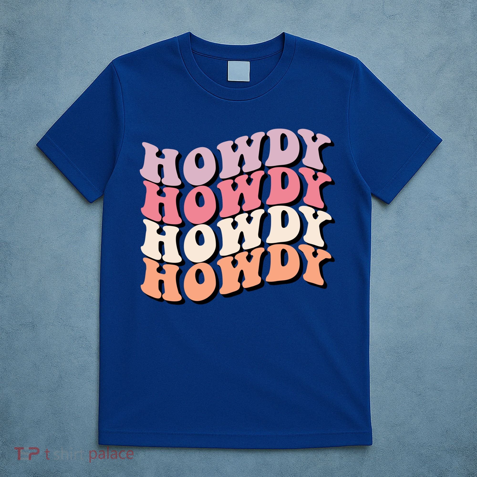 Howdy A Preppy Cowgirl Gift T-Shirt