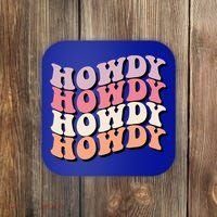 Howdy A Preppy Cowgirl Gift Coaster thumb 0