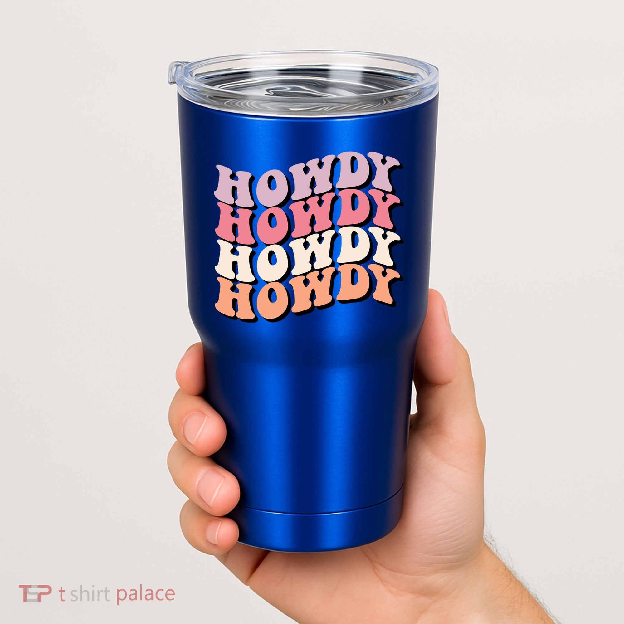 Howdy A Preppy Cowgirl Gift Tumbler