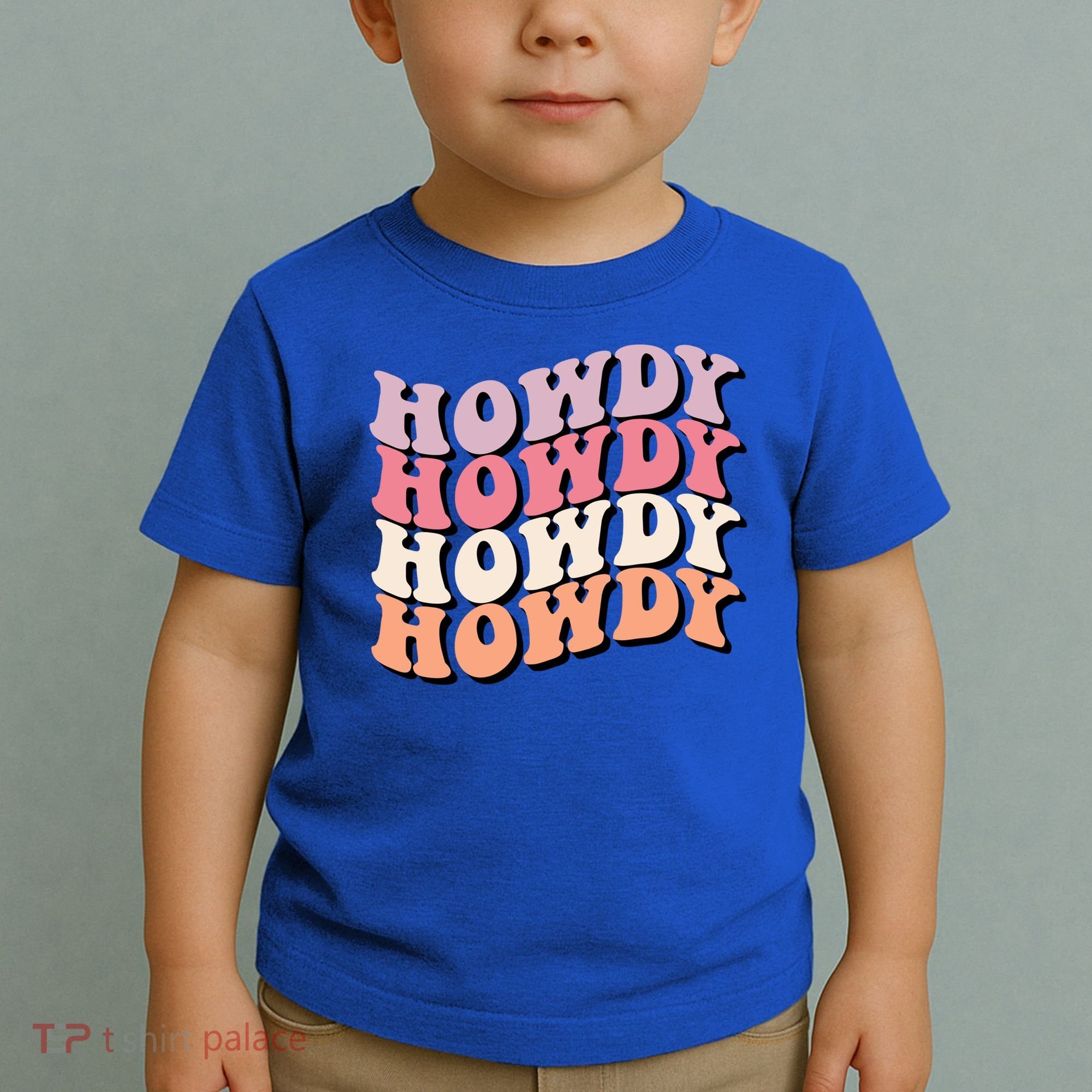 Howdy A Preppy Cowgirl Gift Toddler T-Shirt