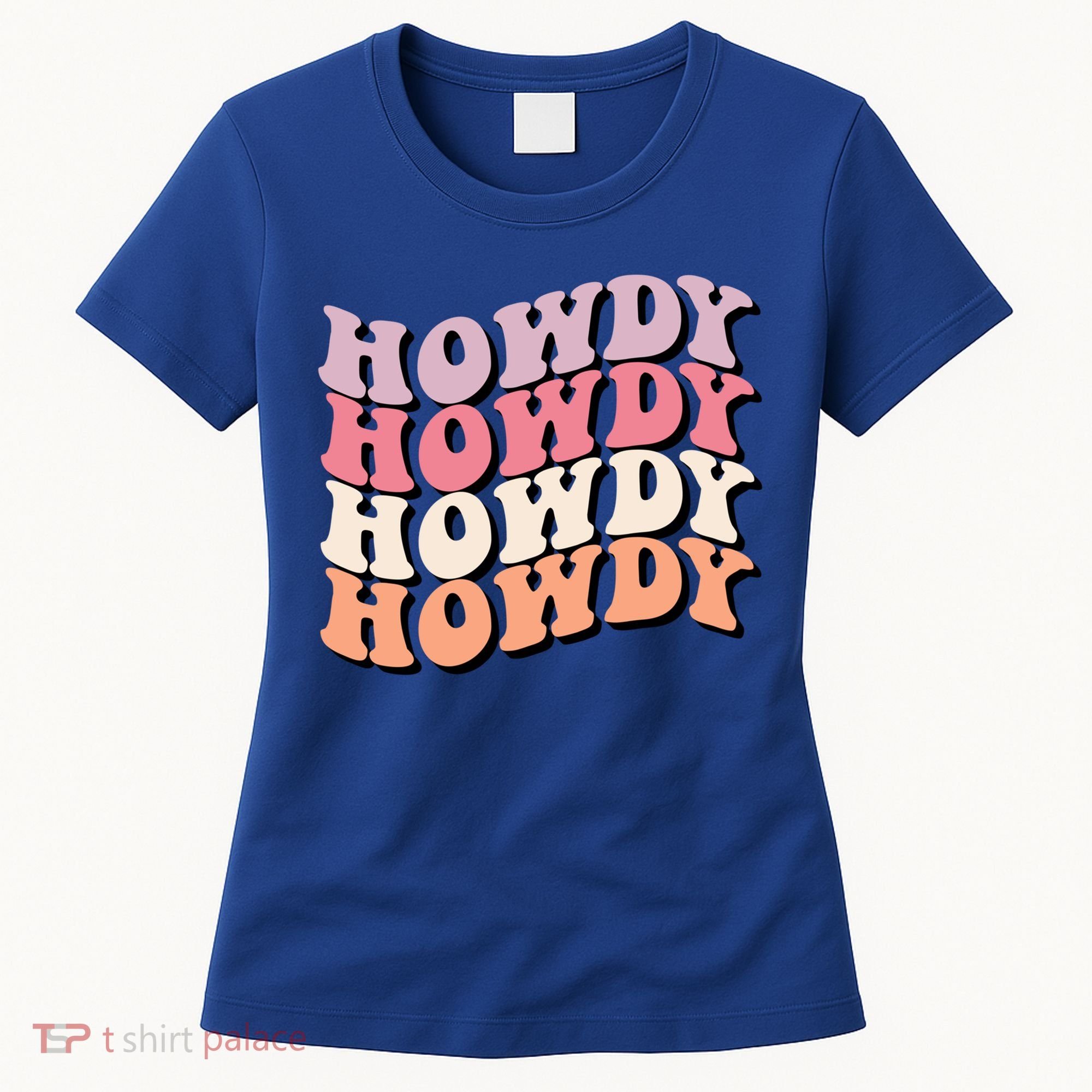 Howdy A Preppy Cowgirl Gift Women's T-Shirt