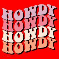 Howdy A Preppy Cowgirl Gift Santa Hat thumb 1