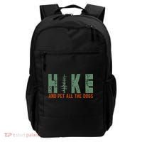 Hike And Pet All The Dogs Funny Hiking Backpack thumb 0