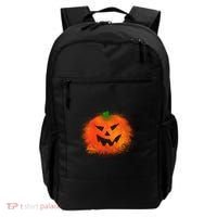Halloween Airbrush Paint Splatter Jackolantern Pumpkin Backpack thumb 0