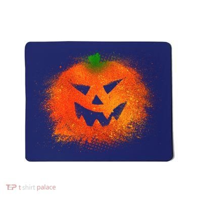 Halloween Airbrush Paint Splatter Jackolantern Pumpkin Mousepad