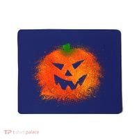 Halloween Airbrush Paint Splatter Jackolantern Pumpkin Mousepad thumb 0