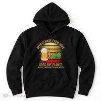 Hops Are Plants Beer Therefore Salad & Water Hoodie thumb 0
