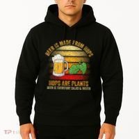 Hops Are Plants Beer Therefore Salad & Water Hoodie thumb 2