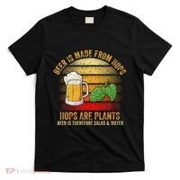 Hops Are Plants Beer Therefore Salad & Water T-Shirt thumb 0