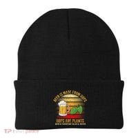 Hops Are Plants Beer Therefore Salad & Water Beanie thumb 0