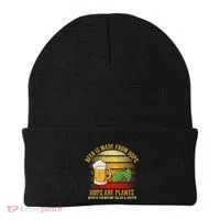 Hops Are Plants Beer Therefore Salad & Water Beanie thumb 0
