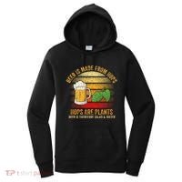 Hops Are Plants Beer Therefore Salad & Water Women's Hoodie thumb 0