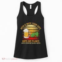 Hops Are Plants Beer Therefore Salad & Water Women's Tank Top thumb 0