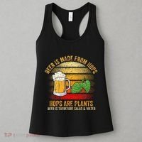 Hops Are Plants Beer Therefore Salad & Water Women's Tank Top thumb 3