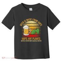 Hops Are Plants Beer Therefore Salad & Water Toddler T-Shirt thumb 0