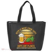 Hops Are Plants Beer Therefore Salad & Water Tote Bag thumb 0