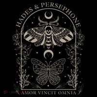 Hades And Persephone Moth And Butterfly Mythology Women's Hoodie thumb 2