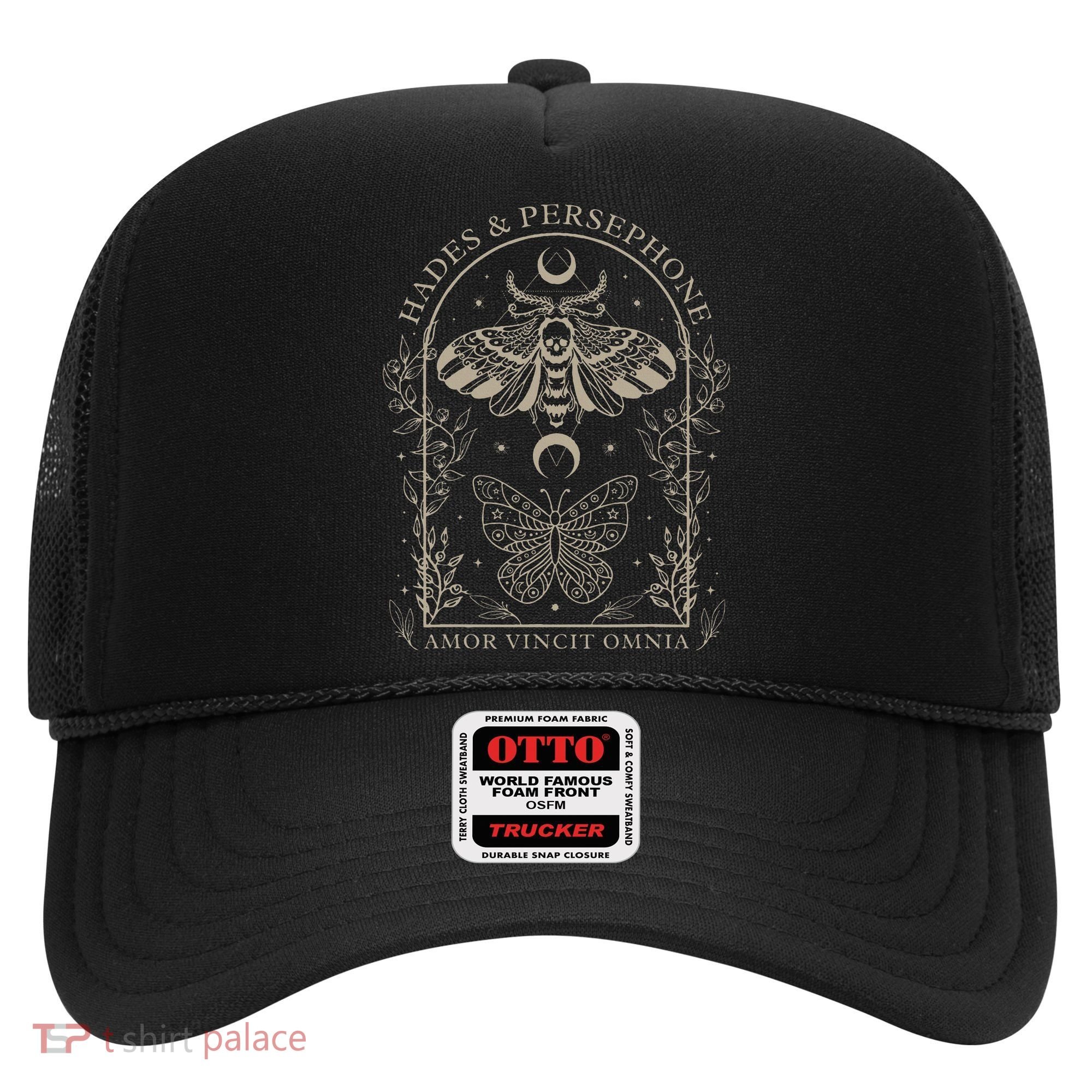 Hades And Persephone Moth And Butterfly Mythology Hat