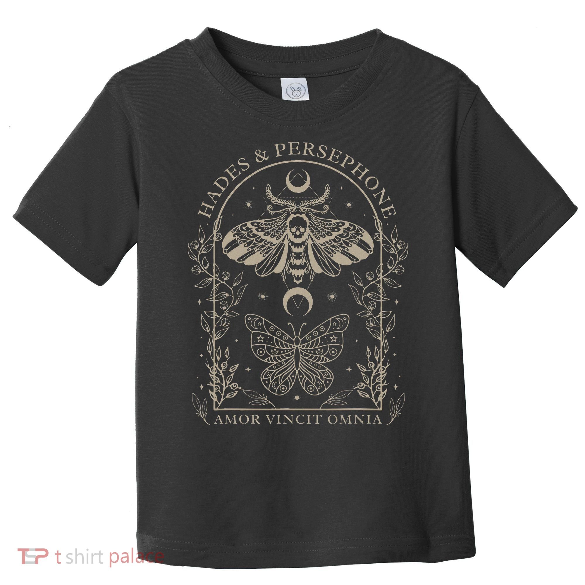 Hades And Persephone Moth And Butterfly Mythology Toddler T-Shirt