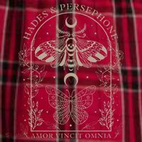 Hades And Persephone Moth And Butterfly Mythology Men's Flannel Plaid Pajama Pants thumb 2