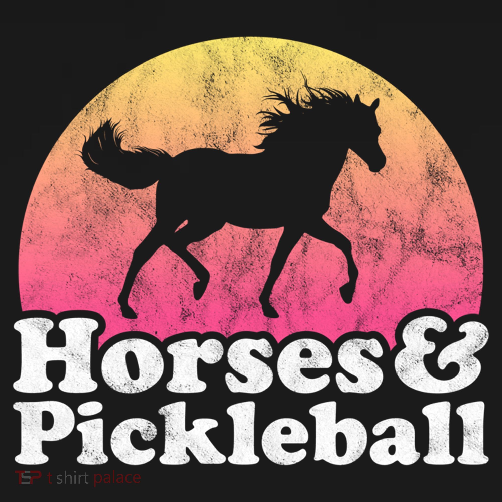 Horse And Pickleball Or Girls Horses Meaningful Gift Ornament