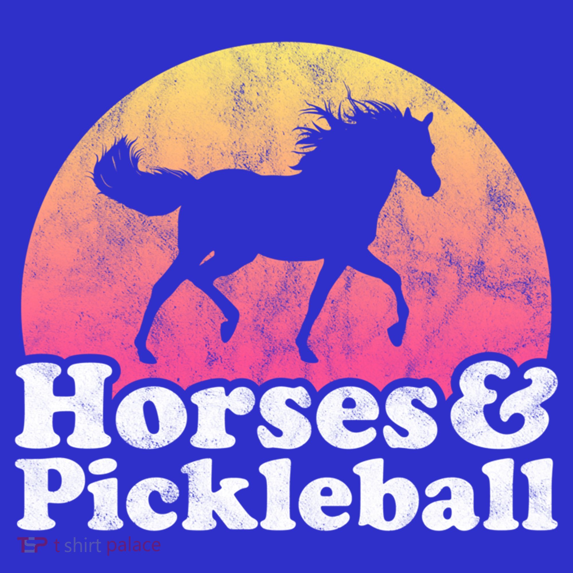 Horse And Pickleball Or Girls Horses Meaningful Gift Baby Bodysuit