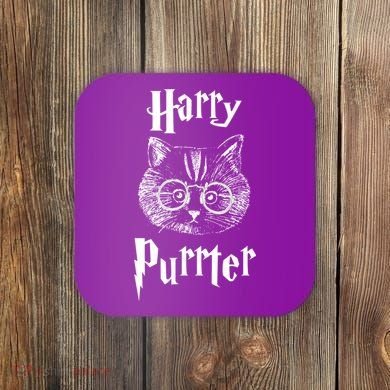 Harry Purrter Coaster