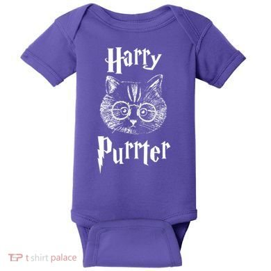 Harry Purrter Baby Bodysuit