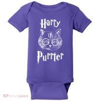 Harry Purrter Baby Bodysuit thumb 0