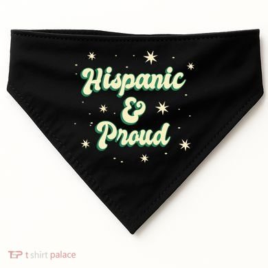 Hispanic And Proud USA-Made Doggie Bandana