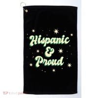 Hispanic And Proud Golf Towel thumb 0