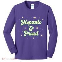 Hispanic And Proud Kids Long Sleeve Shirt thumb 0