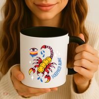 Happier Alone Centipede Coffee Mug thumb 3
