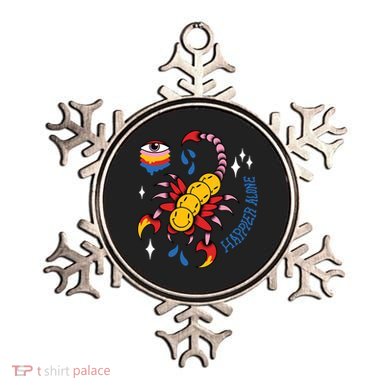 Happier Alone Centipede Ornament
