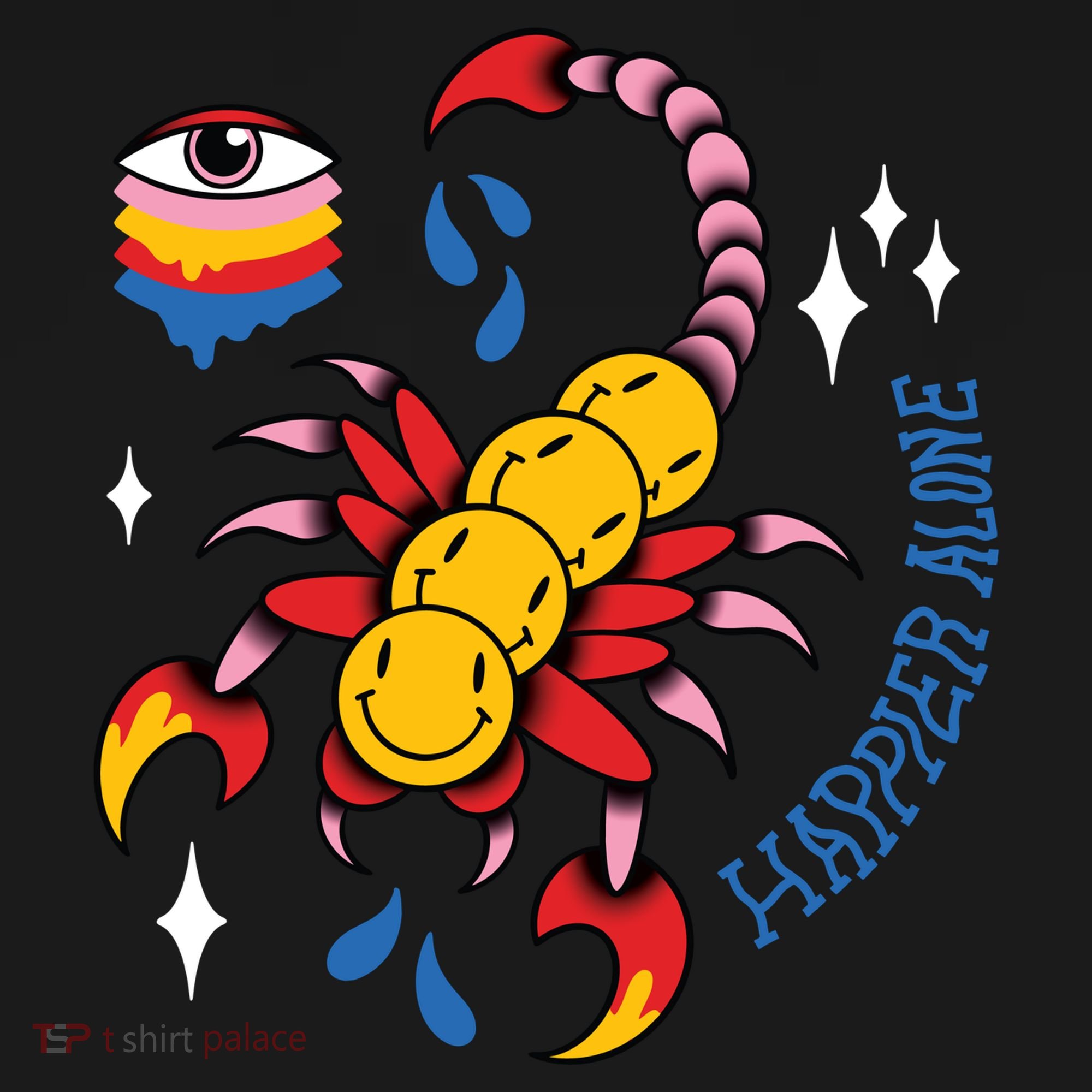 Happier Alone Centipede Ornament