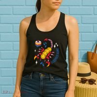 Happier Alone Centipede Women's Tank Top thumb 2
