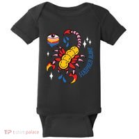 Happier Alone Centipede Baby Bodysuit thumb 0