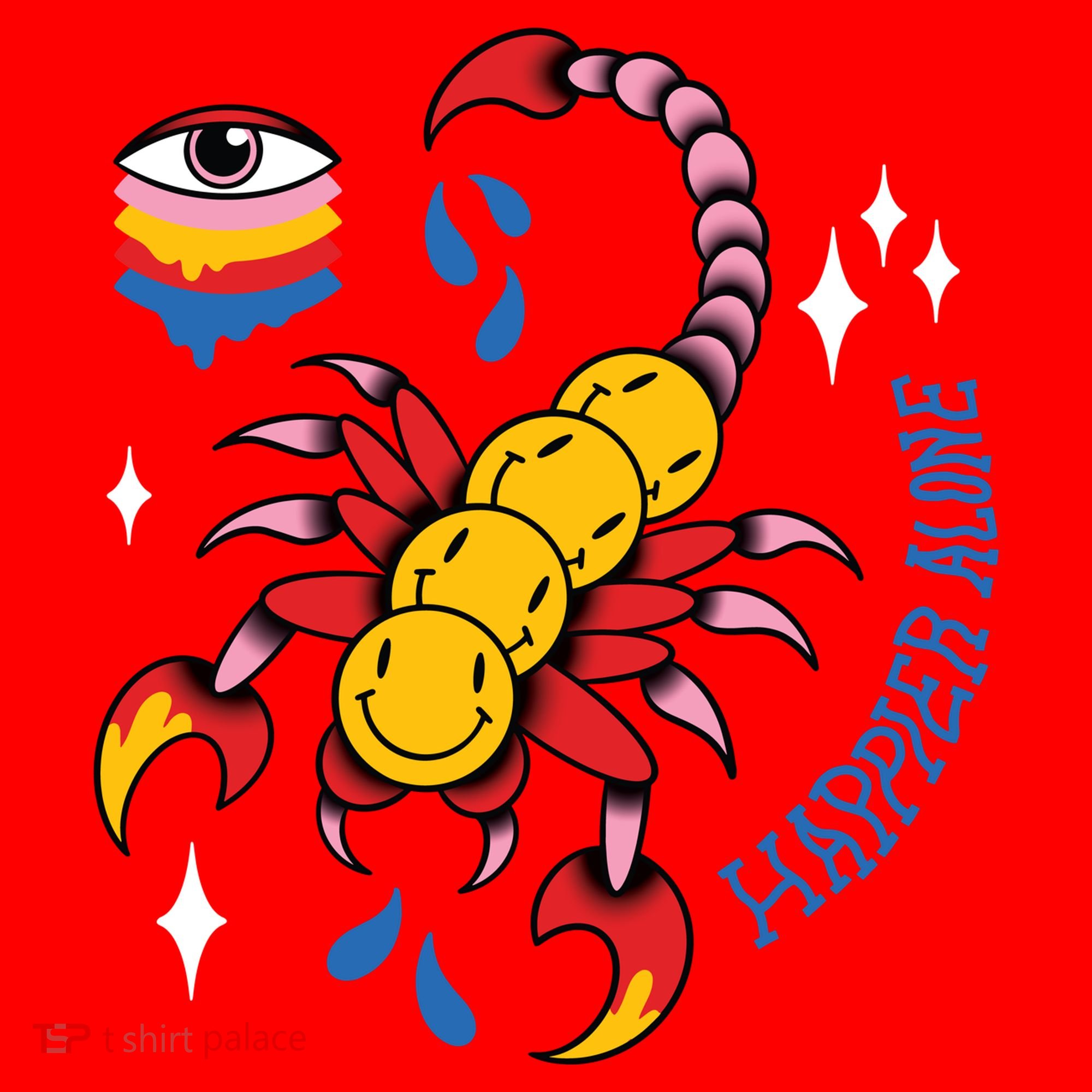 Happier Alone Centipede Santa Hat