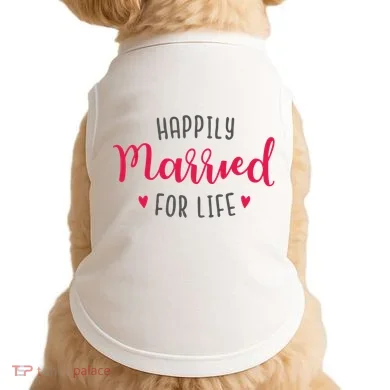Happily Married For Life Doggie Tank