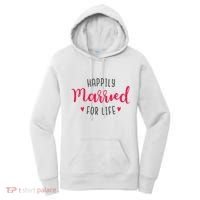 Happily Married For Life Women's Hoodie thumb 0