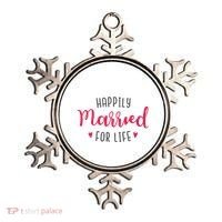 Happily Married For Life Ornament thumb 0