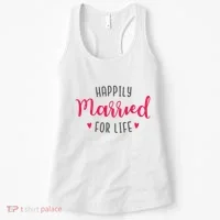 Happily Married For Life Women's Tank Top thumb 0